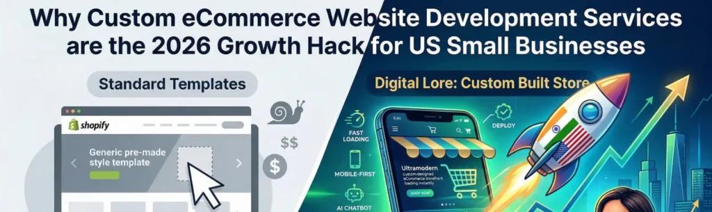 Why Custom eCommerce Website Development Services are the 2026 Growth Hack for US Small Businesses